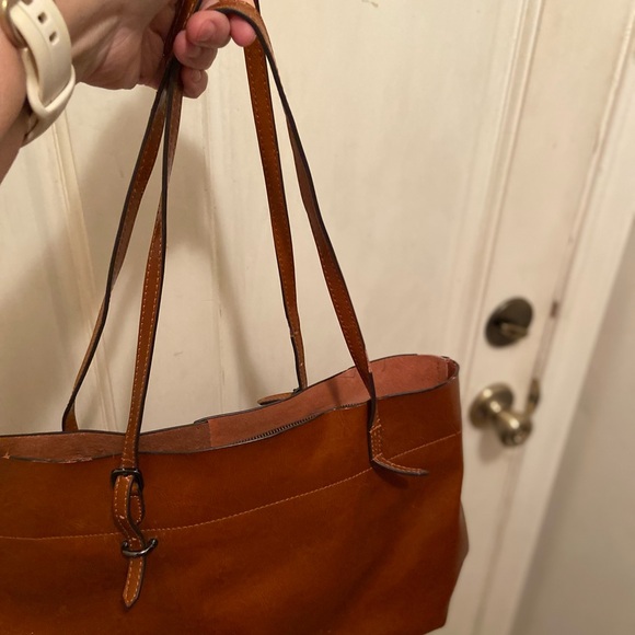 Brown Leather Tote Bag - Picture 6 of 6